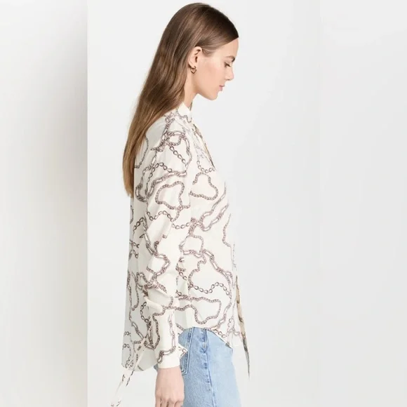 NWT Veronica Beard Remi Blouse
